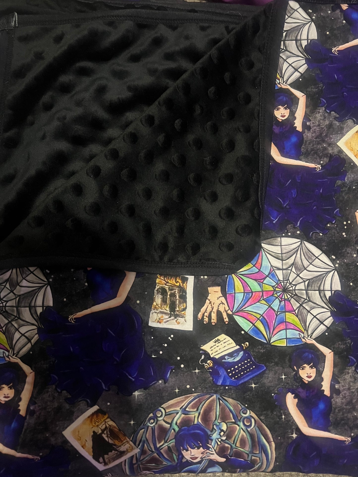 Bamboo/minky blankets