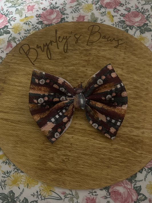 Pumpkin brushstrokes